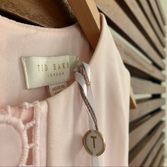 Contrast Paneling Dress | Ted Baker - Picture 2 of 3